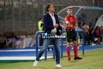 2024-09-26 - coach Alberto Colombo of Monopoli - MONOPOLI VS BENEVENTO - ITALIAN SERIE C - SOCCER