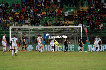 2024-09-26 - Orlando Viteritti of Monopoli scores a goal of 1-0 - MONOPOLI VS BENEVENTO - ITALIAN SERIE C - SOCCER