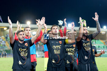 2024-09-26 - players of Benevento Calcio greet the fans - MONOPOLI VS BENEVENTO - ITALIAN SERIE C - SOCCER