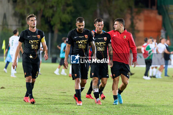 2024-09-26 - the Benevento Calcio players disappointed - MONOPOLI VS BENEVENTO - ITALIAN SERIE C - SOCCER