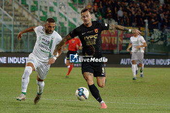 2024-09-26 - Jacopo Manconi of Benevento in action against Orlando Viteritti of Monopoli - MONOPOLI VS BENEVENTO - ITALIAN SERIE C - SOCCER