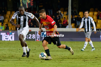 2024-09-30 - Ernesto Starita of Benevento in action against Daouda Peeters of Juventus Next Gen - BENEVENTO VS JUVENTUS NG - ITALIAN SERIE C - SOCCER