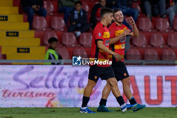 2024-09-30 - Pier Luigi Simonetti of Benevento celebrates after scoring a goal - BENEVENTO VS JUVENTUS NG - ITALIAN SERIE C - SOCCER