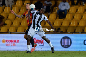 2024-09-30 - Daouda Peeters of Juventus Next Gen in action against Jacopo Manconi of Benevento - BENEVENTO VS JUVENTUS NG - ITALIAN SERIE C - SOCCER