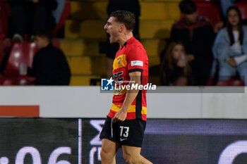 2024-09-30 - Davide Lamesta of Benevento celebrates after scoring a goal - BENEVENTO VS JUVENTUS NG - ITALIAN SERIE C - SOCCER