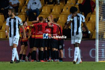 2024-09-30 - Benevento Calcio players celebrates - BENEVENTO VS JUVENTUS NG - ITALIAN SERIE C - SOCCER