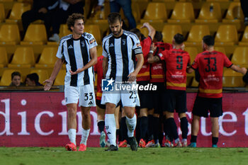 2024-09-30 - Clemente Perotti of Juventus Next Gen and Filippo Scaglia of Juventus Next Gen disappointed - BENEVENTO VS JUVENTUS NG - ITALIAN SERIE C - SOCCER