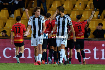 2024-09-30 - Clemente Perotti of Juventus Next Gen and Filippo Scaglia of Juventus Next Gen disappointed - BENEVENTO VS JUVENTUS NG - ITALIAN SERIE C - SOCCER