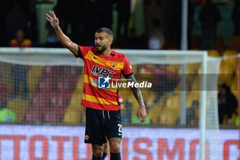 2024-09-30 - Shady Oukhadda of Benevento - BENEVENTO VS JUVENTUS NG - ITALIAN SERIE C - SOCCER