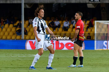 2024-09-30 - Martin Njoten Palumbo of Juventus Next Gen celebrates after scoring a goal - BENEVENTO VS JUVENTUS NG - ITALIAN SERIE C - SOCCER