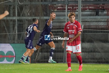 2024-09-26 - iagopo cernigoi (rimini fc) rejoices 0-1 - PERUGIA VS RIMINI - ITALIAN SERIE C - SOCCER