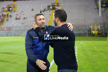 2024-09-26 - alessandro formisano (coach perugia calcio) antonio busce' (coach rimini fc) - PERUGIA VS RIMINI - ITALIAN SERIE C - SOCCER