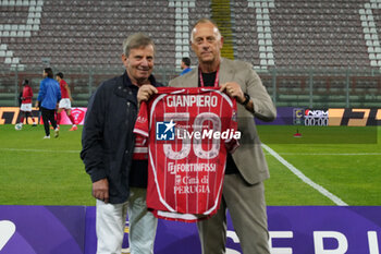 2024-09-26 - perugia fan awarded for 50 yers of seson ticket - PERUGIA VS RIMINI - ITALIAN SERIE C - SOCCER