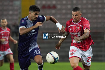 2024-09-26 - simone cinquegrano (n.46 rimini fc) v francesco lisi (n.23 perugia calcio) - PERUGIA VS RIMINI - ITALIAN SERIE C - SOCCER