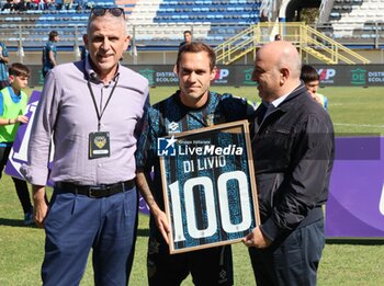 2024-10-06 - Latina calcio celebrates Lorenzo DI Livio's 100 appearances - LATINA VS GIUGLIANO - ITALIAN SERIE C - SOCCER