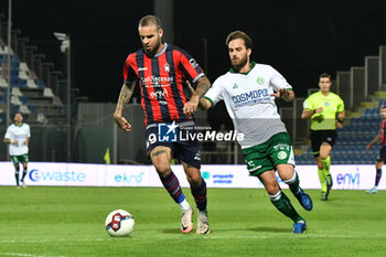 2024-10-07 - Marco Tumminello and Luca Palmiero during the italian soccer Serie C match Fc Crotone vs Us Avellino at the Ezio Scida stadium in Crotone, 
Italy on October 06, 2024 - CROTONE VS AVELLINO - ITALIAN SERIE C - SOCCER