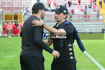 2024-10-06 - alessandro formisano (coach perugia calcio) giorgio gorgone (coach lucchese 1905) - PERUGIA VS LUCCHESE - ITALIAN SERIE C - SOCCER