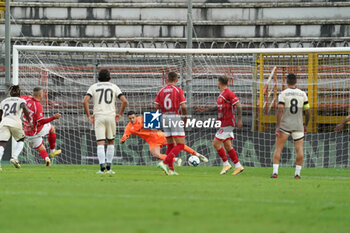 2024-10-06 - francesco lisi (n.23 perugia calcio) goal 1-0 penalty - PERUGIA VS LUCCHESE - ITALIAN SERIE C - SOCCER