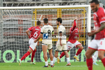 2024-10-06 - francesco lisi (n.23 perugia calcio) rejoices 1-0 - PERUGIA VS LUCCHESE - ITALIAN SERIE C - SOCCER