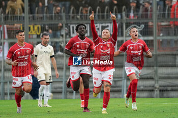 2024-10-06 - francesco lisi (n.23 perugia calcio) rejoices 1-0 - PERUGIA VS LUCCHESE - ITALIAN SERIE C - SOCCER