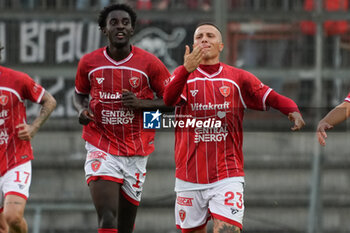 2024-10-06 - francesco lisi (n.23 perugia calcio) rejoices 1-0 - PERUGIA VS LUCCHESE - ITALIAN SERIE C - SOCCER