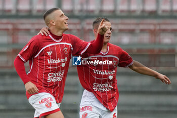 2024-10-06 - francesco lisi (n.23 perugia calcio) rejoices 1-0 - PERUGIA VS LUCCHESE - ITALIAN SERIE C - SOCCER