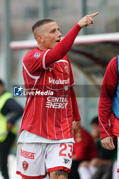 2024-10-06 - francesco lisi (n.23 perugia calcio) rejoices 1-0 - PERUGIA VS LUCCHESE - ITALIAN SERIE C - SOCCER