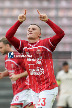 2024-10-06 - francesco lisi (n.23 perugia calcio) rejoices 1-0 - PERUGIA VS LUCCHESE - ITALIAN SERIE C - SOCCER