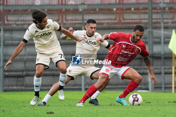 2024-10-06 - francesco mezzoni (n. 94 perugia calcio) v edoardo saporiti (n.70 lucchese 1905) - PERUGIA VS LUCCHESE - ITALIAN SERIE C - SOCCER