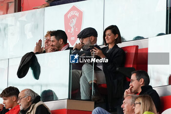 2024-10-06 - vittoria ferdinandi with pierluigi vossi - PERUGIA VS LUCCHESE - ITALIAN SERIE C - SOCCER