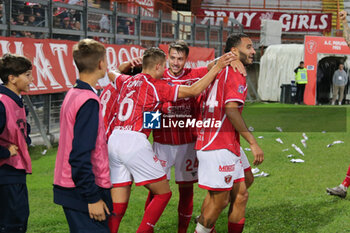 2024-10-06 - francesco mezzoni (n. 94 perugia calcio) rejoices 4-0 - PERUGIA VS LUCCHESE - ITALIAN SERIE C - SOCCER