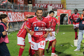 2024-10-06 - francesco mezzoni (n. 94 perugia calcio) rejoices 4-0 - PERUGIA VS LUCCHESE - ITALIAN SERIE C - SOCCER