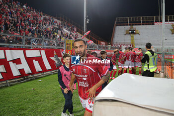 2024-10-06 - francesco mezzoni (n. 94 perugia calcio) rejoices 4-0 - PERUGIA VS LUCCHESE - ITALIAN SERIE C - SOCCER