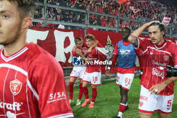 2024-10-06 - luca di maggio (n.18 perugia calcio) rejoices 3-0 - PERUGIA VS LUCCHESE - ITALIAN SERIE C - SOCCER