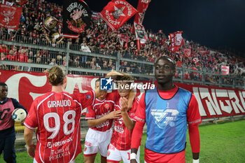 2024-10-06 - luca di maggio (n.18 perugia calcio) rejoices 3-0 - PERUGIA VS LUCCHESE - ITALIAN SERIE C - SOCCER