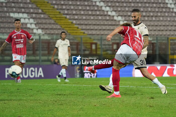 2024-10-06 - luca di maggio (n.18 perugia calcio) goal 3-0 - PERUGIA VS LUCCHESE - ITALIAN SERIE C - SOCCER