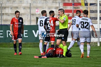 2024-10-20 - Andrea Calzavara Arbitro, Referee - TORRES VS TERNANA - ITALIAN SERIE C - SOCCER