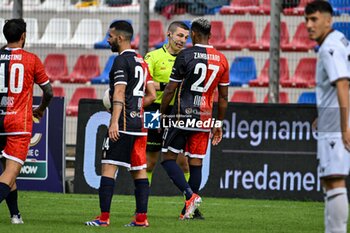 2024-10-20 - Andrea Calzavara Arbitro, Referee, Eyob Zambataro of Torres - TORRES VS TERNANA - ITALIAN SERIE C - SOCCER