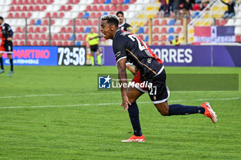 2024-10-20 - Eyob Zambataro of Torres, Ritratto, Esultanza, Jubilation, After scoaring Goal - TORRES VS TERNANA - ITALIAN SERIE C - SOCCER