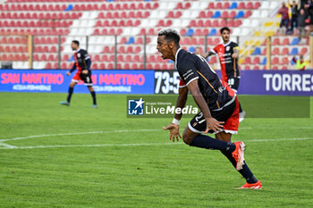 2024-10-20 - Eyob Zambataro of Torres, Ritratto, Esultanza, Jubilation, After scoaring Goal - TORRES VS TERNANA - ITALIAN SERIE C - SOCCER