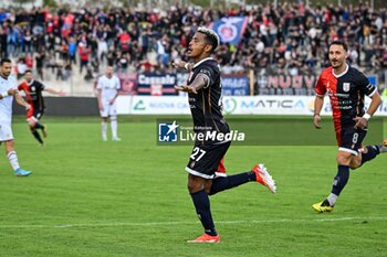 2024-10-20 - Eyob Zambataro of Torres, Ritratto, Esultanza, Jubilation, After scoaring Goal - TORRES VS TERNANA - ITALIAN SERIE C - SOCCER