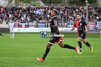 2024-10-20 - Eyob Zambataro of Torres, Ritratto, Esultanza, Jubilation, After scoaring Goal - TORRES VS TERNANA - ITALIAN SERIE C - SOCCER