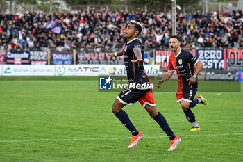 2024-10-20 - Eyob Zambataro of Torres, Ritratto, Esultanza, Jubilation, After scoaring Goal - TORRES VS TERNANA - ITALIAN SERIE C - SOCCER