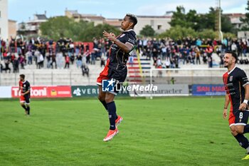 2024-10-20 - Eyob Zambataro of Torres, Ritratto, Esultanza, Jubilation, After scoaring Goal - TORRES VS TERNANA - ITALIAN SERIE C - SOCCER