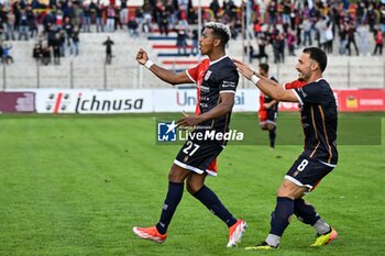 2024-10-20 - Eyob Zambataro of Torres, Ritratto, Esultanza, Jubilation, After scoaring Goal - TORRES VS TERNANA - ITALIAN SERIE C - SOCCER