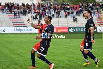 2024-10-20 - Eyob Zambataro of Torres, Ritratto, Esultanza, Jubilation, After scoaring Goal - TORRES VS TERNANA - ITALIAN SERIE C - SOCCER