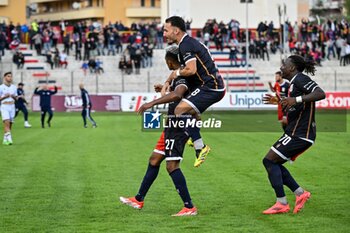 2024-10-20 - Eyob Zambataro of Torres, Ritratto, Esultanza, Jubilation, After scoaring Goal - TORRES VS TERNANA - ITALIAN SERIE C - SOCCER