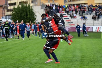 2024-10-20 - Eyob Zambataro of Torres, Ritratto, Esultanza, Jubilation, After scoaring Goal - TORRES VS TERNANA - ITALIAN SERIE C - SOCCER