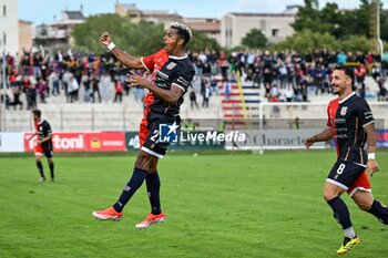 2024-10-20 - Eyob Zambataro of Torres, Ritratto, Esultanza, Jubilation, After scoaring Goal - TORRES VS TERNANA - ITALIAN SERIE C - SOCCER