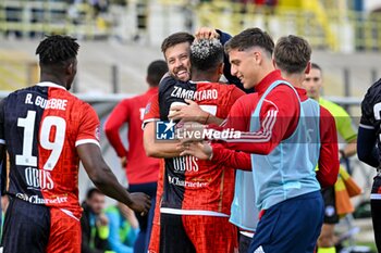 2024-10-20 - Eyob Zambataro of Torres, Ritratto, Esultanza, Jubilation, After scoaring Goal - TORRES VS TERNANA - ITALIAN SERIE C - SOCCER